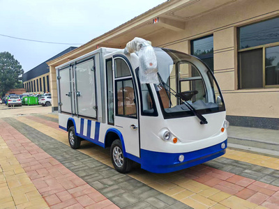 2座封闭送餐车CAR-SC02-BZ01-FB