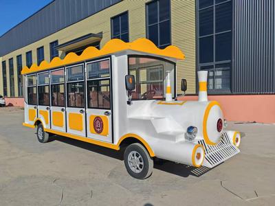 电动观光小火车封闭式CAR-HC14BZ-FB