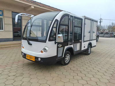 5座封闭送餐车CAR-SC05-BZ01-FB