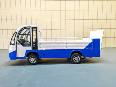 2座封闭式液压尾板斗式货车HD02-YYWB