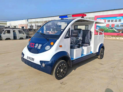 4座电动斗式巡逻车带顶棚CAR-XL04HDDP