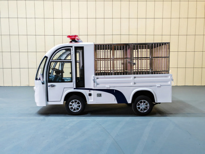 2座封闭箱式货车带警灯CAR-HX08BZ02