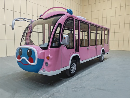 14座電動觀光車封閉式卡通款[CAR-YL14KT-FT]