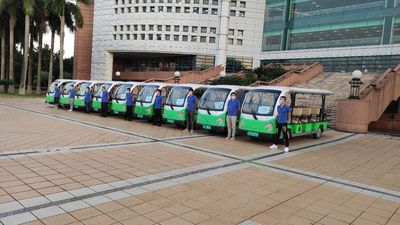 14座电动观光车出租观光电瓶车租赁