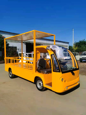 2座电动货斗车带顶棚CAR-HD02BZ03-DP