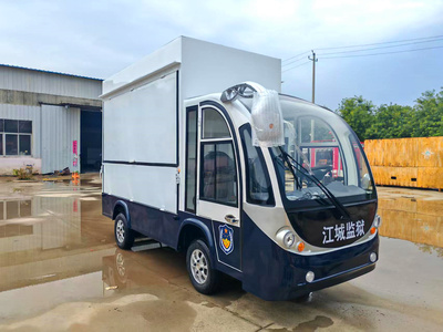 2座封闭箱式监狱送餐车CAR-JYSC02-FB